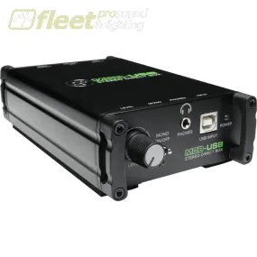 Mackie MDB-USB Passive Stereo Direct Box