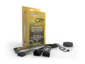 Maestro HRN-HRR-GM5 - Plug & Play T-Harness for select GM vehicles 2006 