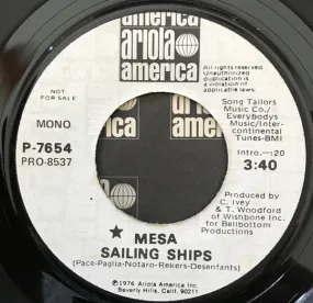 Mesa (9) - Sailing Ships (7", Promo) (NM or M-)