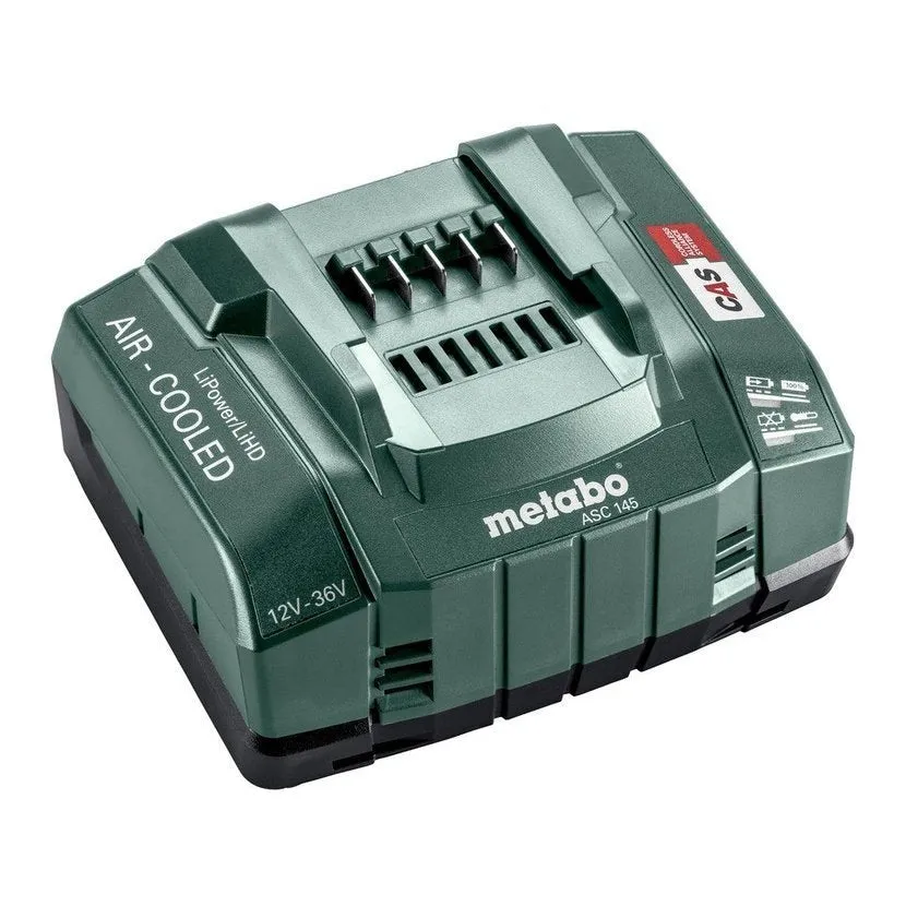 Metabo ASC 145 QUICK CHARGER 12-36 V "AIR COOLED" USA (627380000)