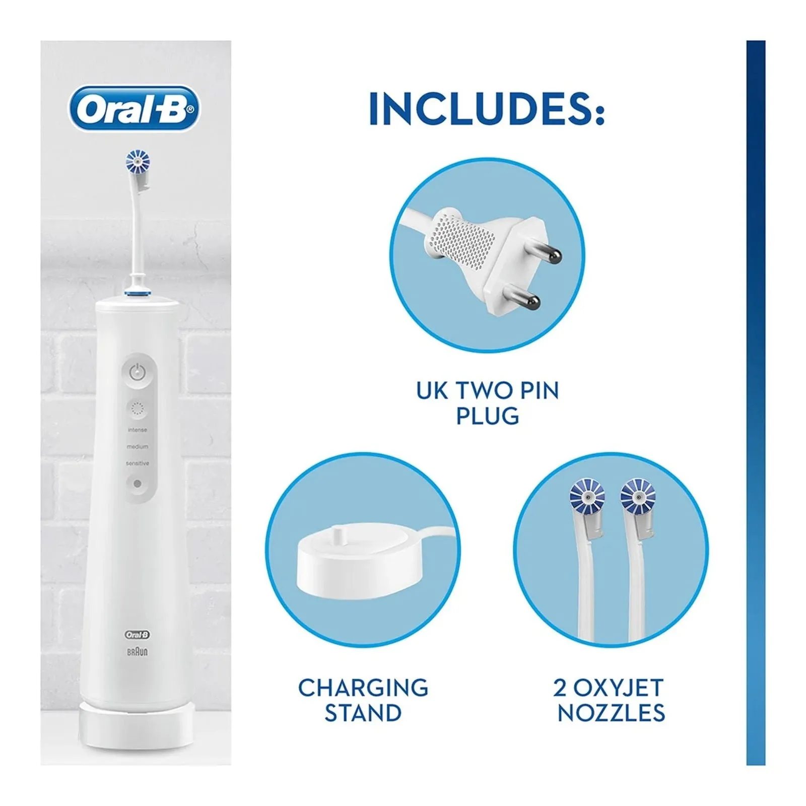 Oral-B Electric Toothbrush Aquacare 6 Pro-Expert Water Flosser