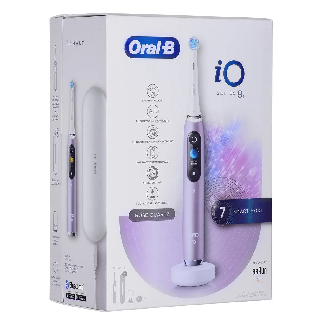 Oral-B Io Series 9N Adult Vibrating Toothbrush Rose