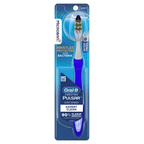 Oral-B Vibrating Pulsar Battery Toothbrush with Microban, Soft