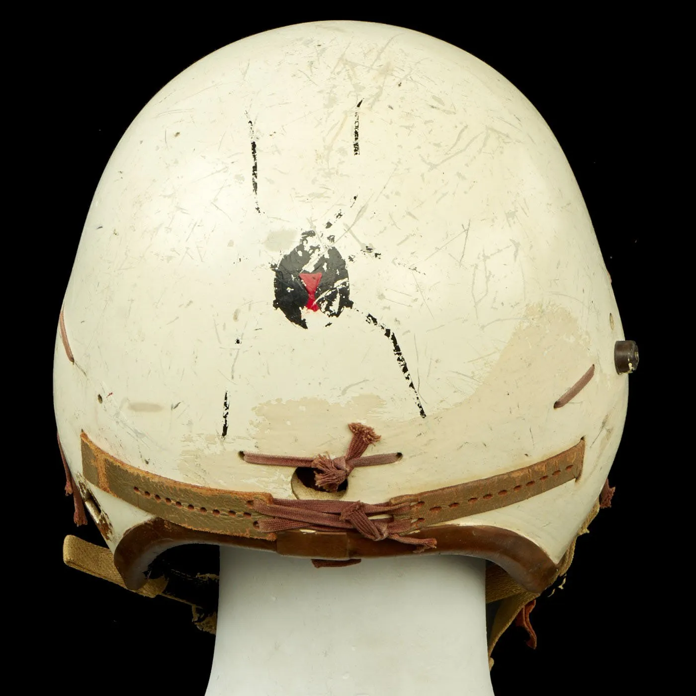 Original Cold War U.S. Air Force MB-4 Flight Helmet by Selby Shoe Company - dated 1957