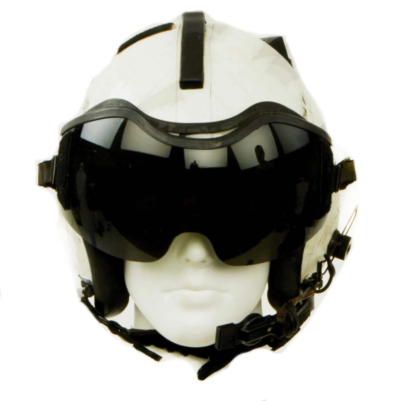 Original U.S. 1980s HGU-84/P Size Large Flight Helmet with Avionics, Extra Visors & Carry Bag