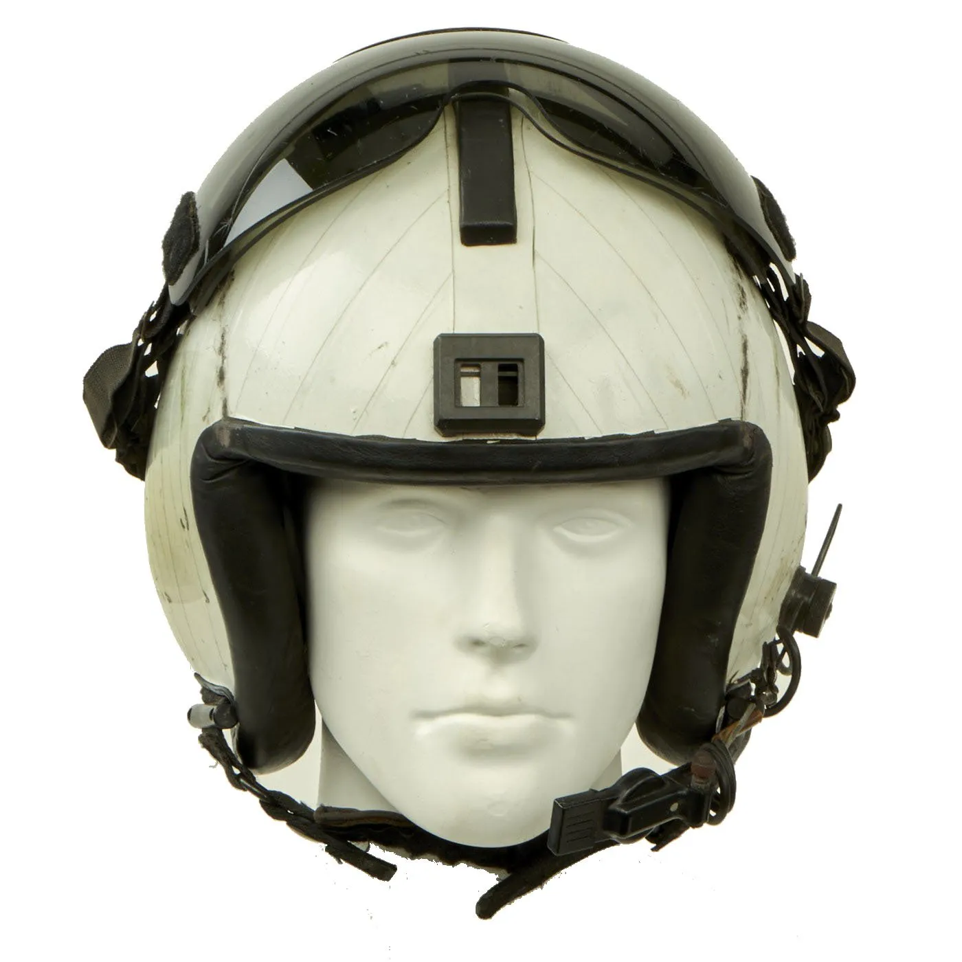 Original U.S. 1980s HGU-84/P Size Large Flight Helmet with Avionics, Extra Visors & Carry Bag