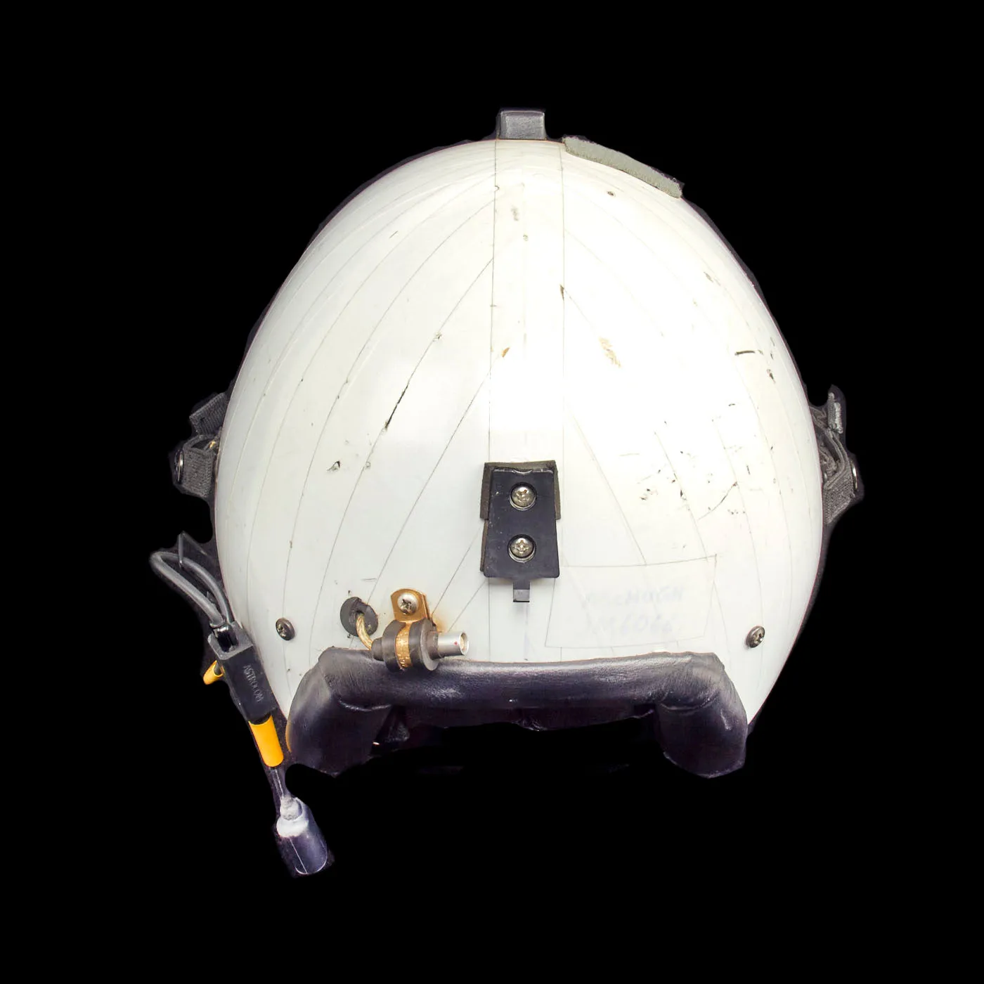 Original U.S. Navy Gentex HGU-84/P Rotary Wing Helmet with Dual Bungee Visor - Avionics - Boom Mic