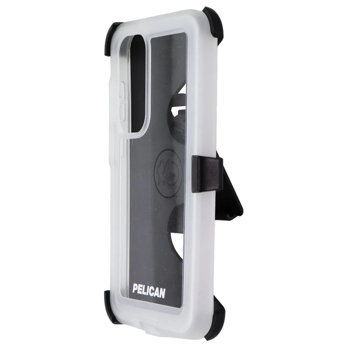 Pelican Voyager Case and Belt Clip Holster for Samsung Galaxy S24 (Plus) - Clear