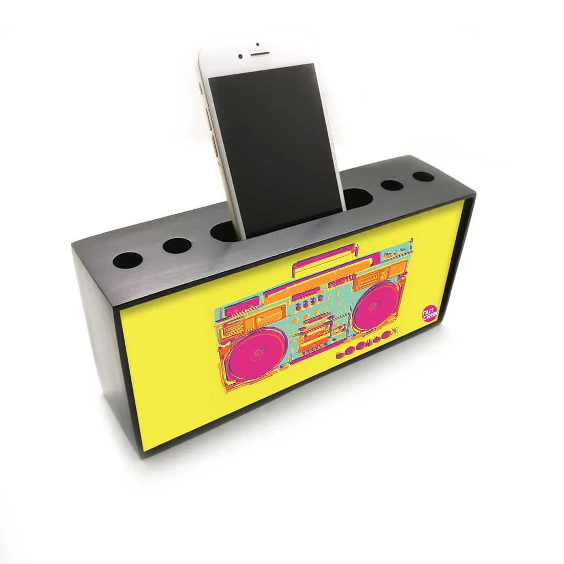 Pen Mobile Stand Holder Desk Organizer - Radio