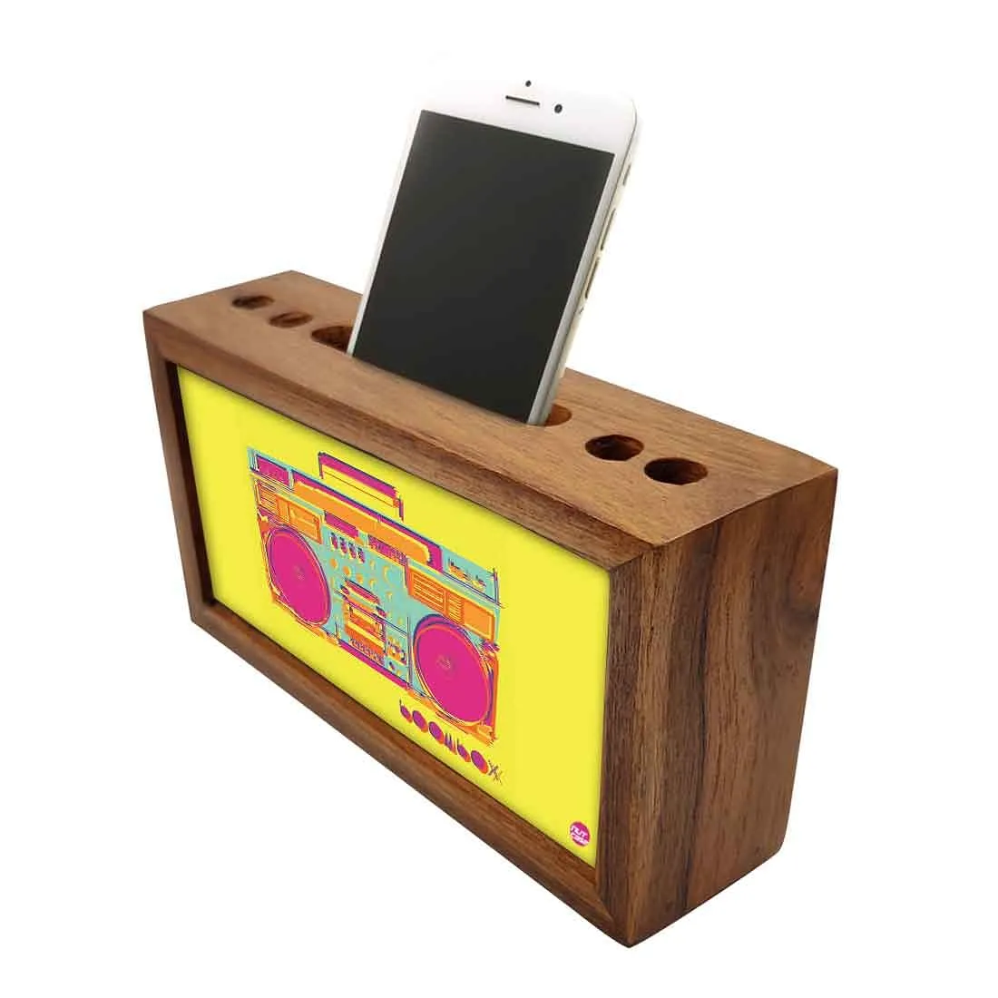 Pen Mobile Stand Holder Desk Organizer - Radio