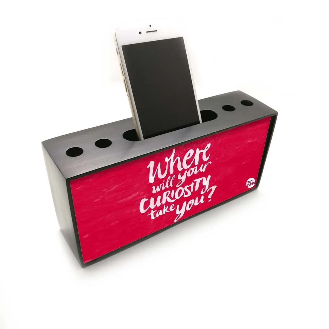 Pen Mobile Stand Holder Desk Organizer - Where Will Your Curiosity Take You