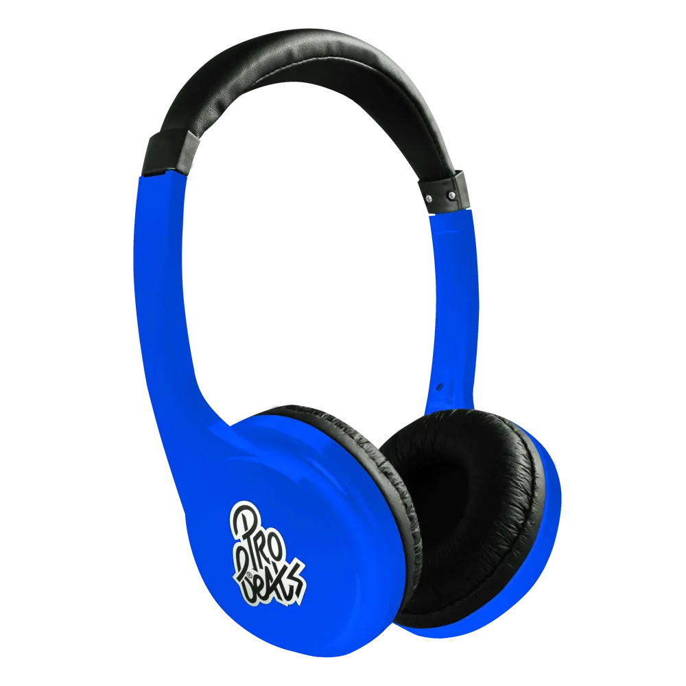 Pro Bass Elevate Aux Headphone Blue