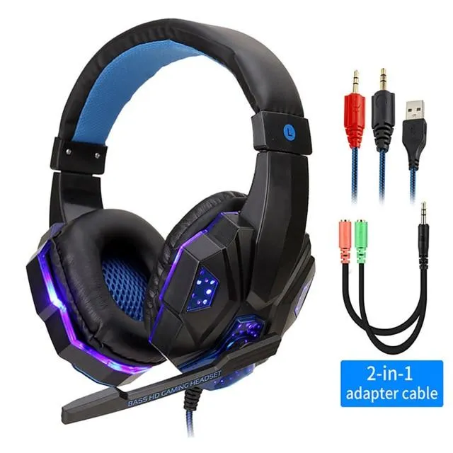 Professional Led Wired Headphones