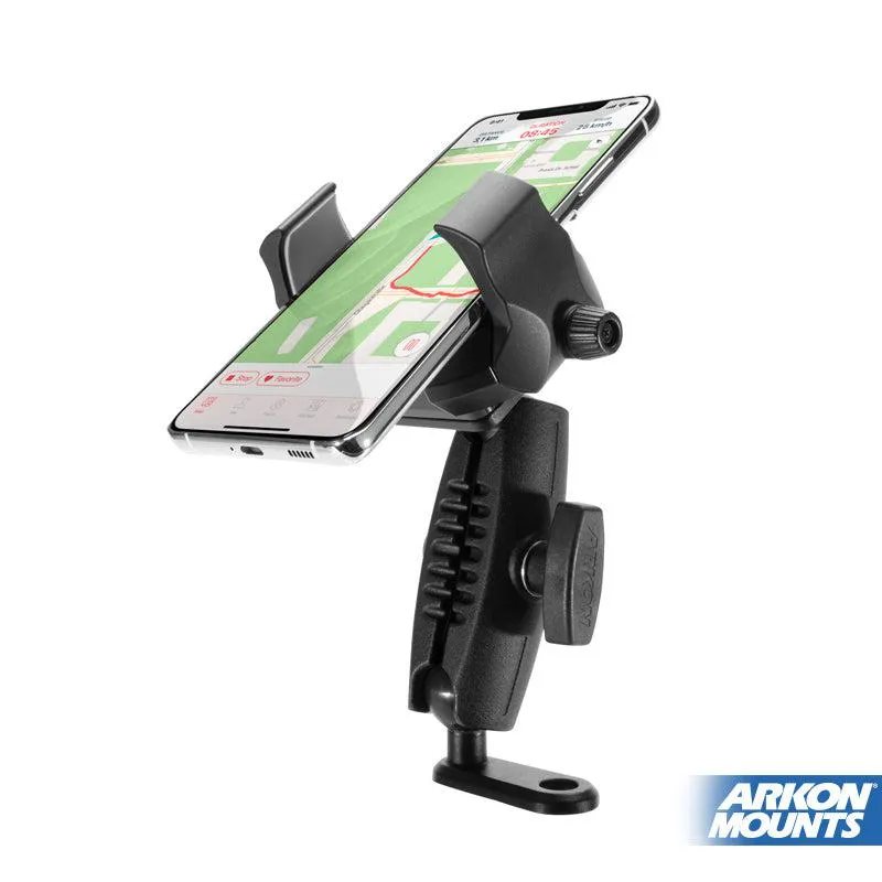 RoadVise® Ultra Motorcycle Handlebar Mirror Pinch Bolt Stem Phone and Tablet Mount