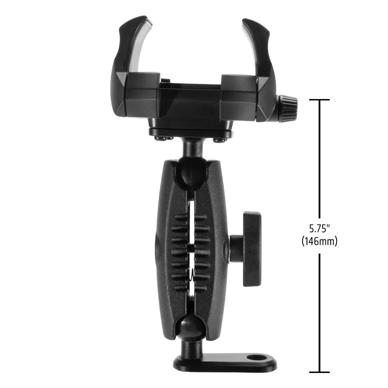 RoadVise® Ultra Motorcycle Handlebar Mirror Pinch Bolt Stem Phone and Tablet Mount