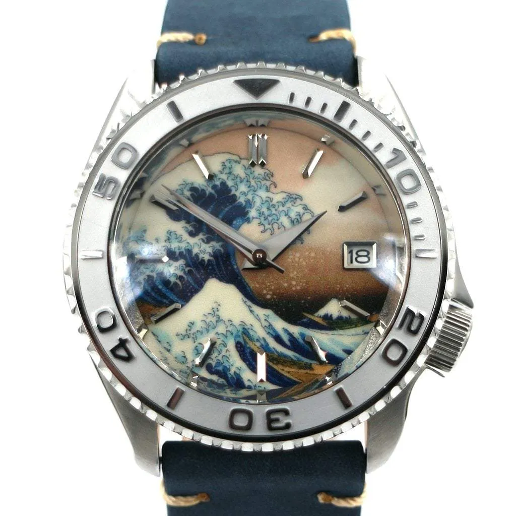 SEIKO SKX009 The Great Wave off Kanagawa #XXX237