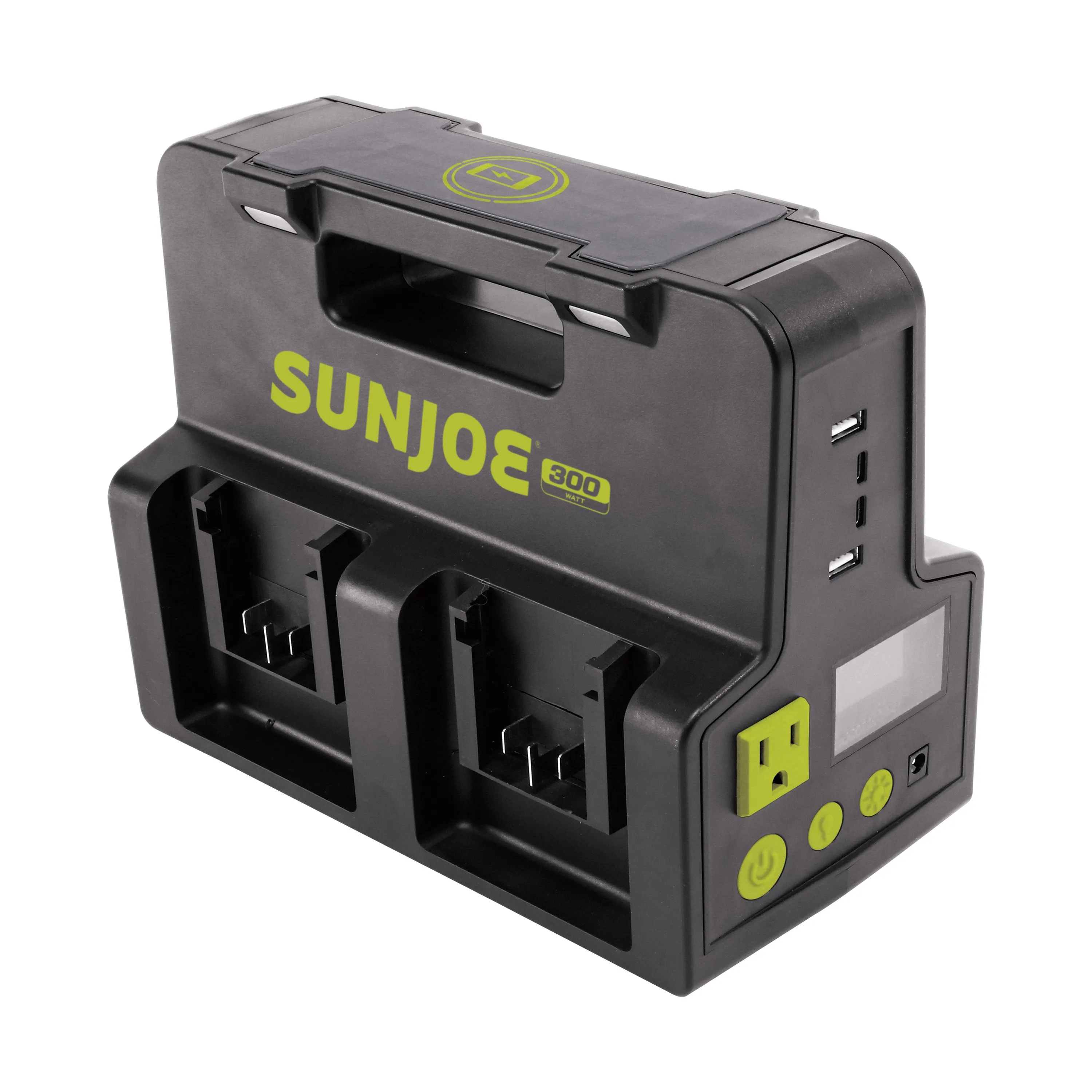 Snow Joe   Sun Joe Ultimate 24-Volt* Charging Bundle | Portable Generator/Charging Station & 2.0-Ah Battery