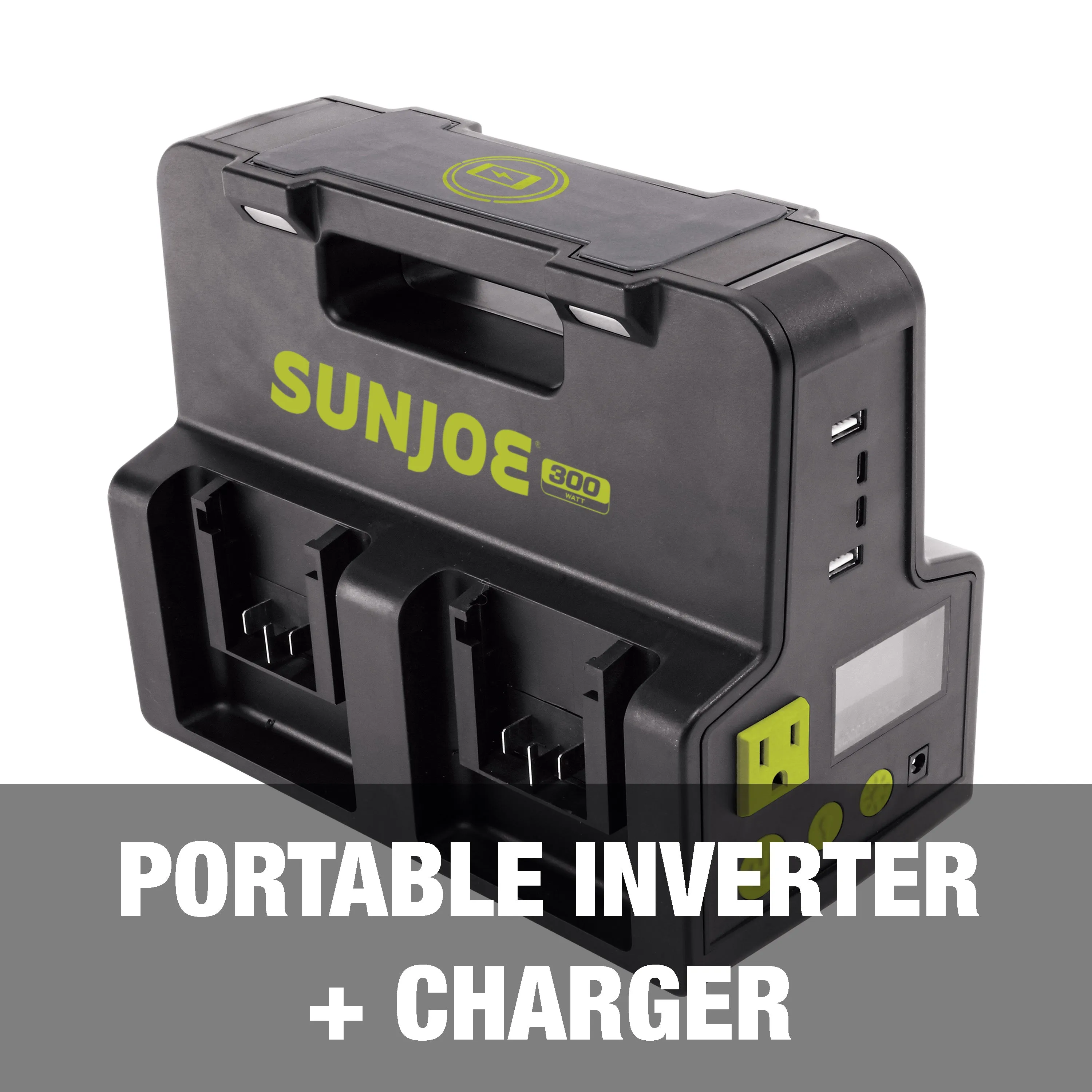 Snow Joe   Sun Joe Ultimate 24-Volt* Charging Bundle | Portable Generator/Charging Station & 2.0-Ah Battery