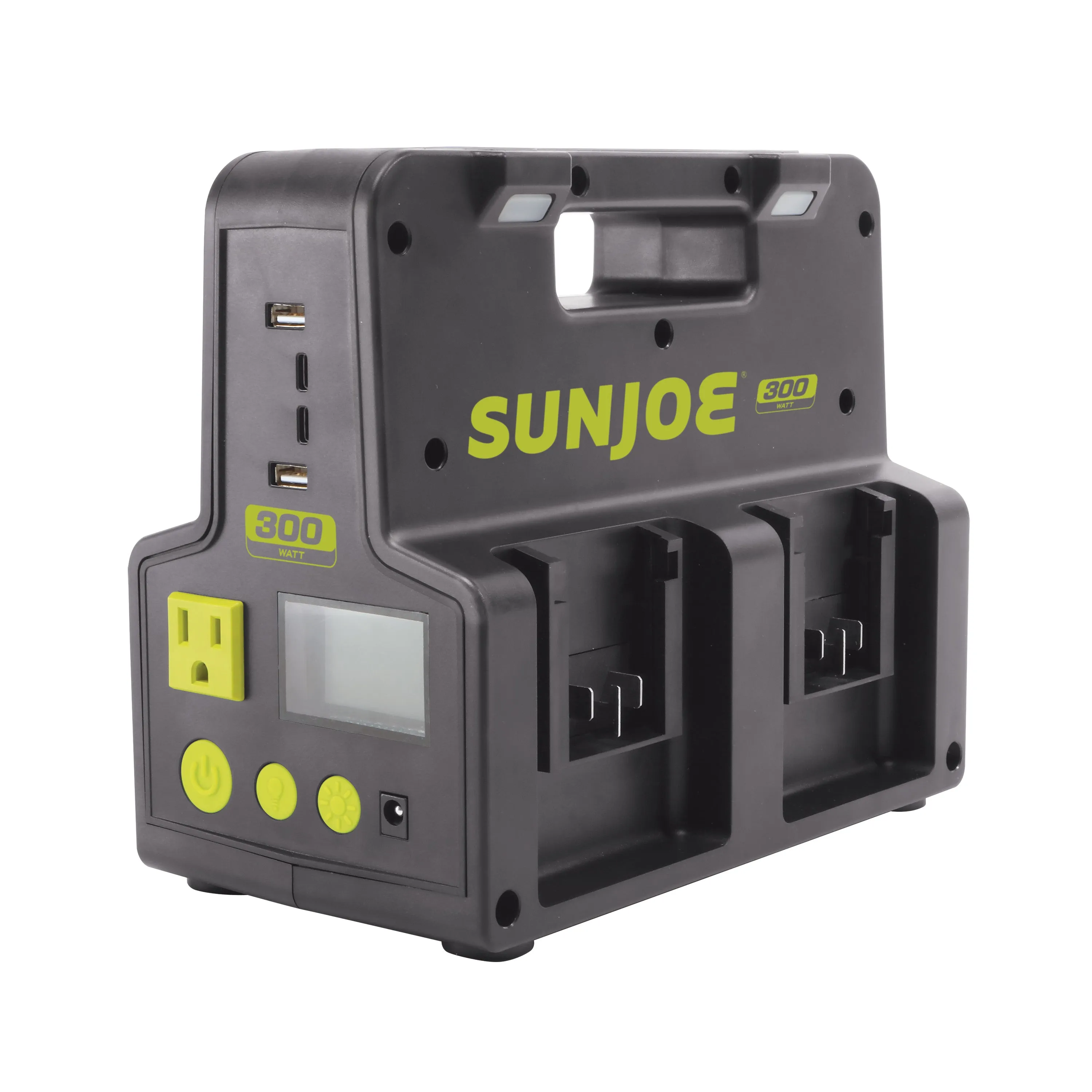 Snow Joe   Sun Joe Ultimate 24-Volt* Charging Bundle | Portable Generator/Charging Station & 2.0-Ah Battery