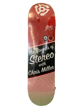 Stereo Chris Miller Sounds of Stereo 8.25" Classic Skateboard Deck