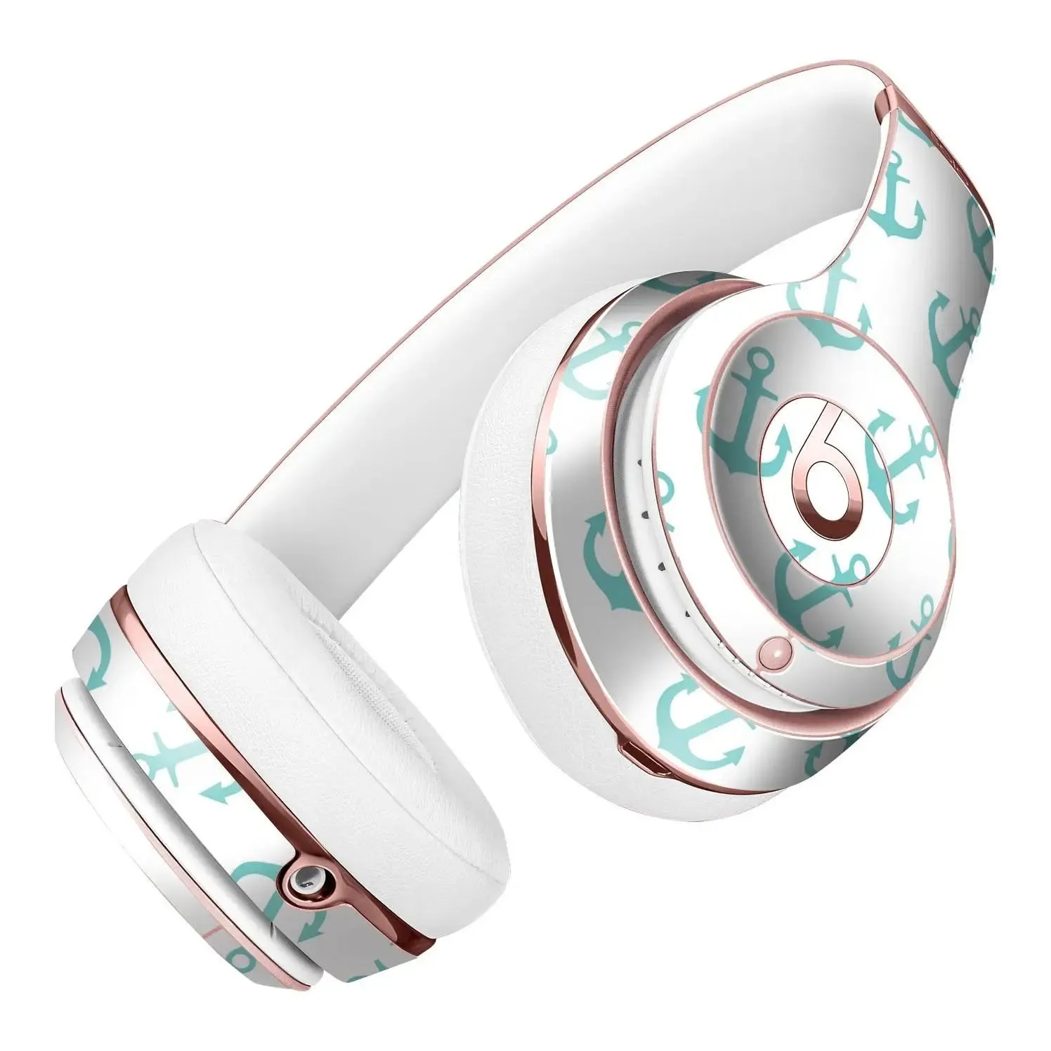 Teal Micro Anchors Full-Body Skin Kit for the Beats by Dre Solo 3