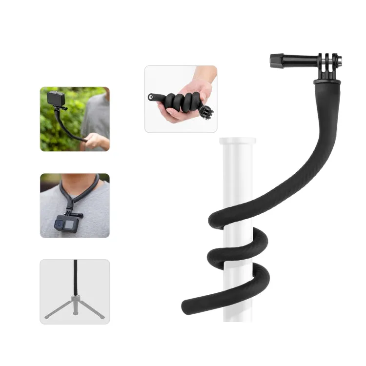 TELESIN Flexible Mount Bracket Octopus Tripod For Mini Action Camera and Mobile Phone,Spec: With Phone Clip Kit