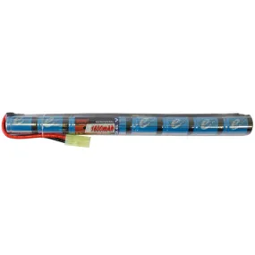 Tenergy 9.6V 1600 mAh Mini Tamiya Stick Type Rechargeable Battery