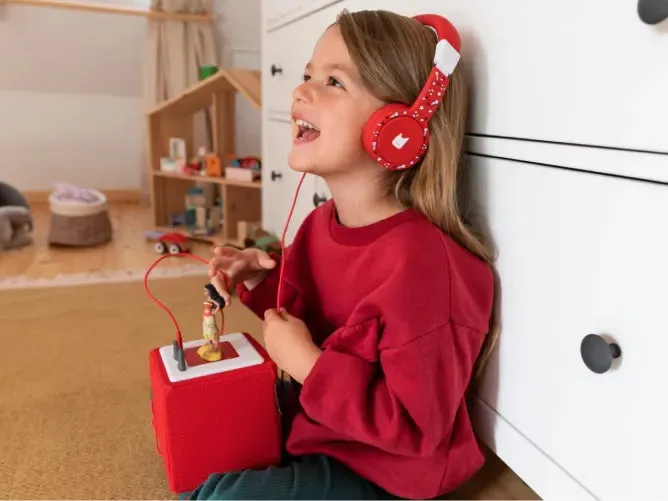 Tonies Headphones - Foldable - Red