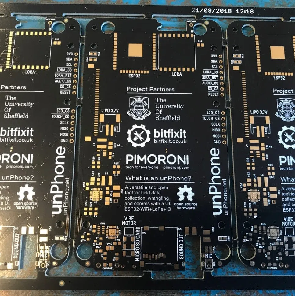 unPhone - all-in-one LoRa, WiFi and BT dev device with touchscreen and LiPo battery