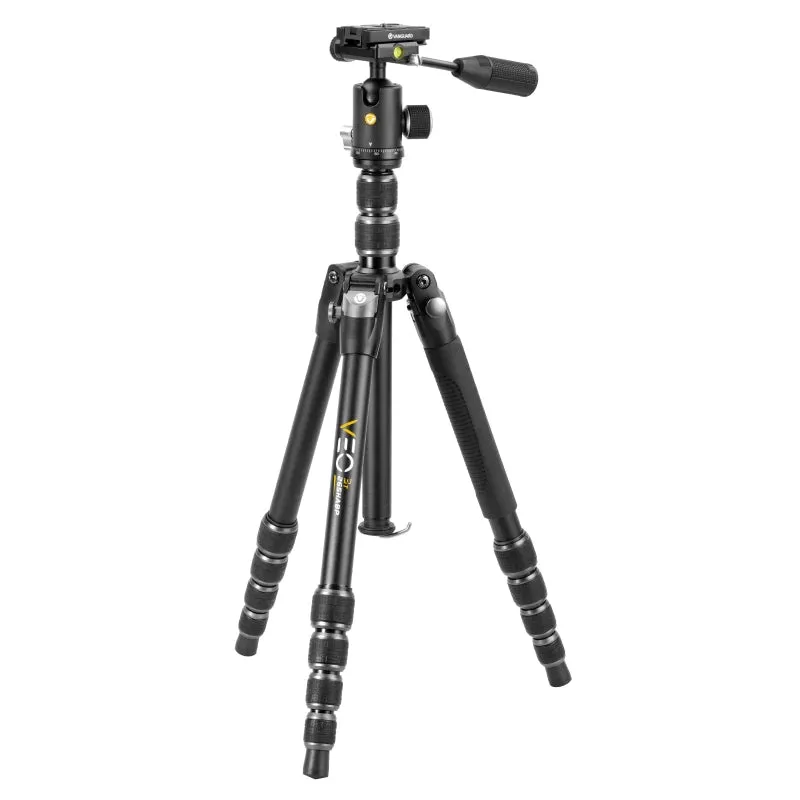 Vanguard VEO 3T 265HABP Aluminum Travel Tripod w/ Extended Height (VEO3T-265HABP)