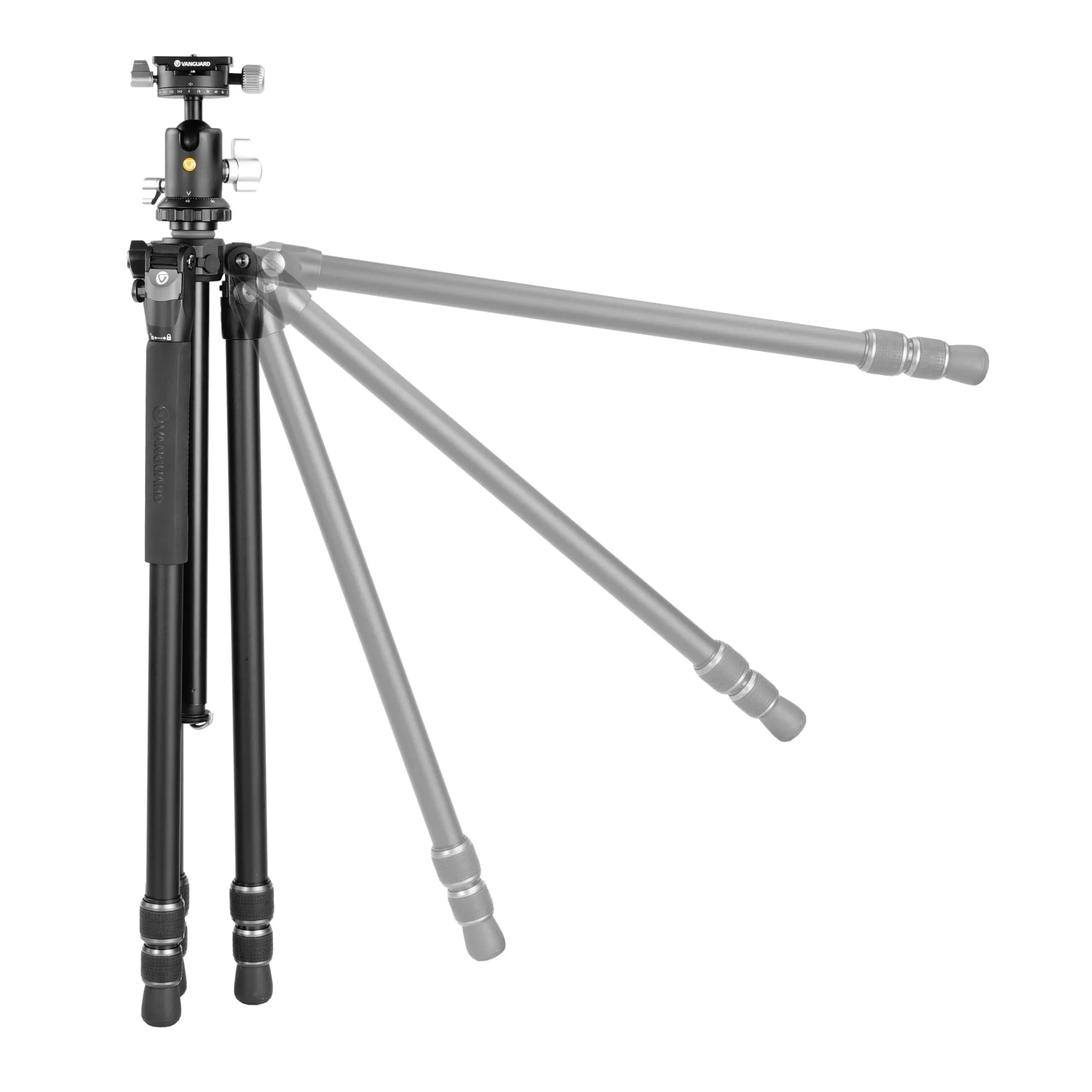 VEO 3 263AB Traditional Aluminium Tripod with dual axis ball head - 15kg capacity