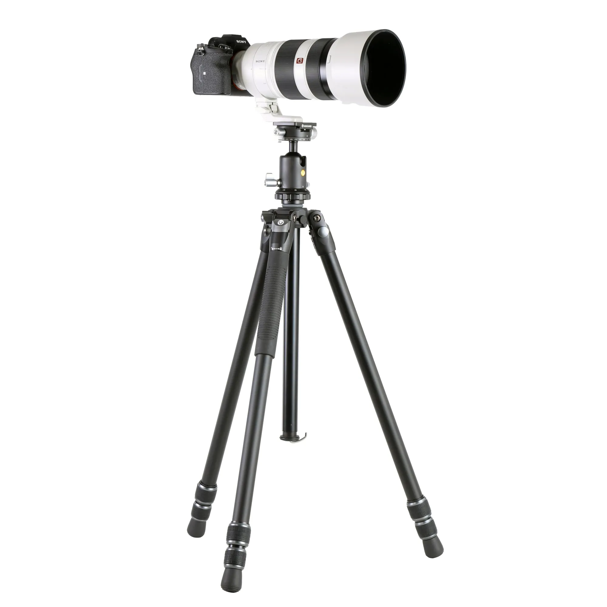 VEO 3 263AB Traditional Aluminium Tripod with dual axis ball head - 15kg capacity