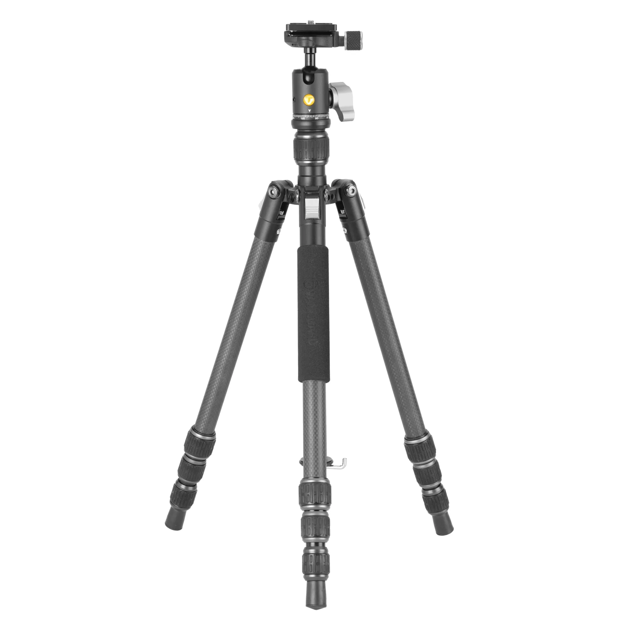 VESTA GO 204CB Carbon Travel Tripod with Ball Head - 3kg Load Capacity