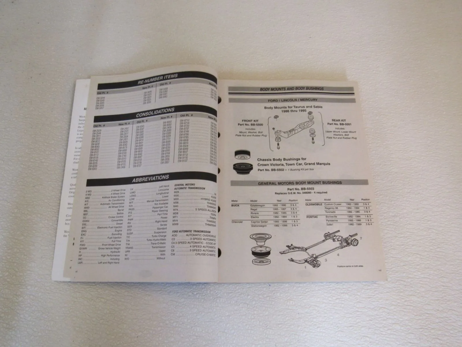 Westar Industries Inc 2008 Application Catalog & Intercharge Automotive WES2008 -- Used