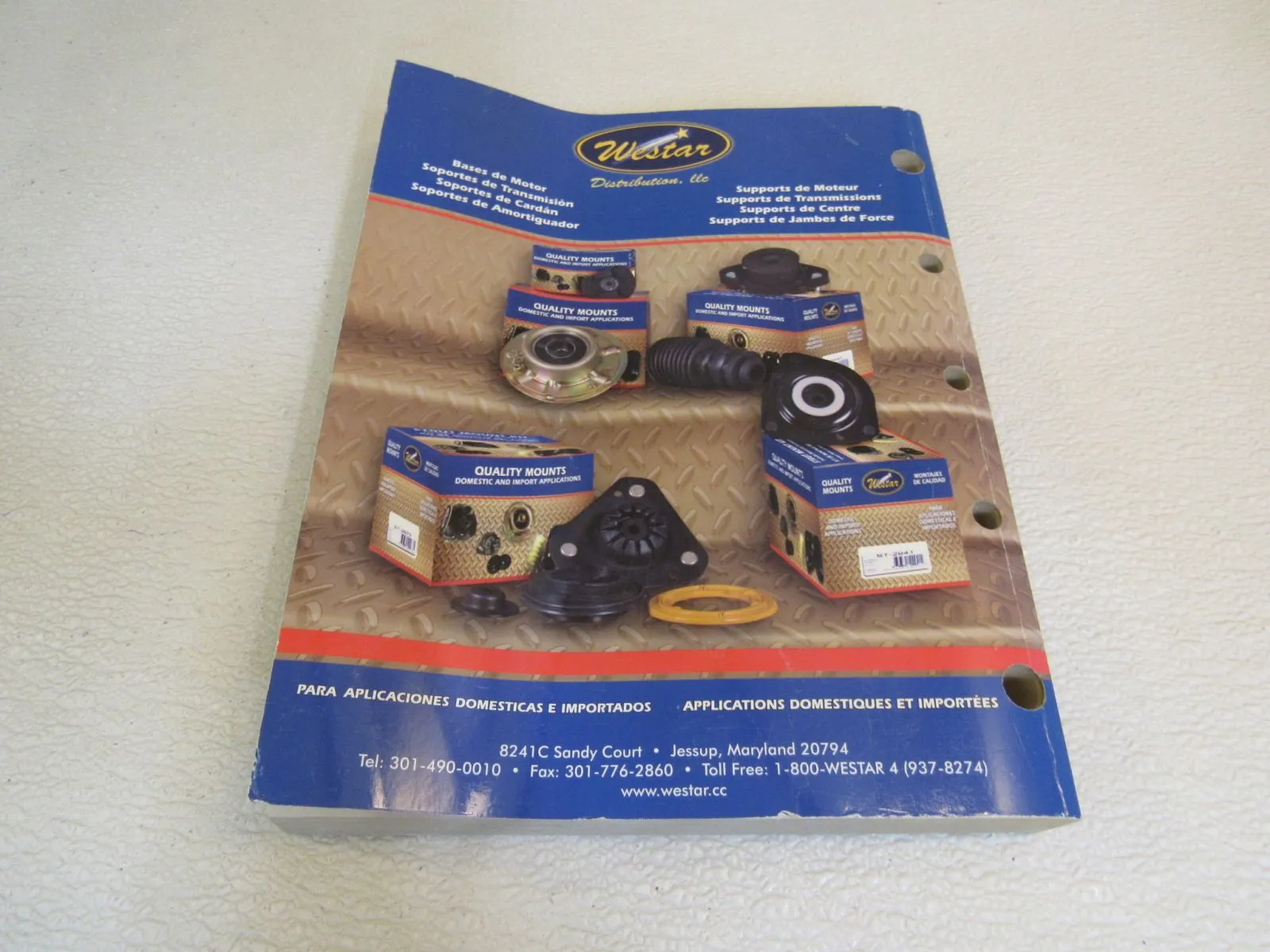 Westar Industries Inc 2008 Application Catalog & Intercharge Automotive WES2008 -- Used