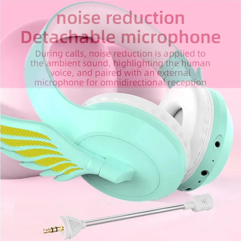 Winged LED Wireless Headphones