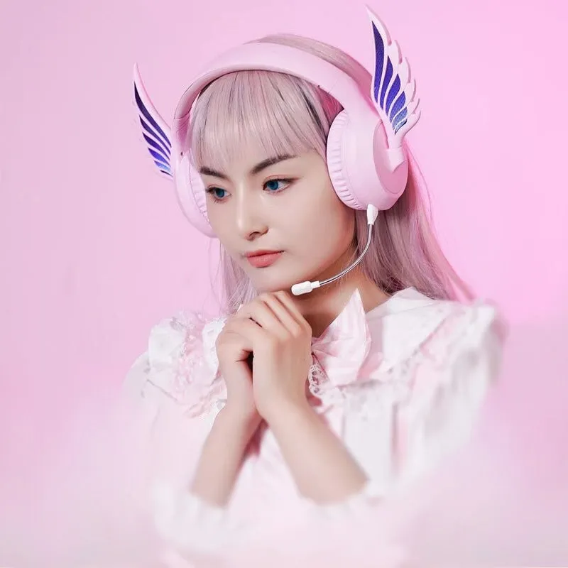 Winged LED Wireless Headphones