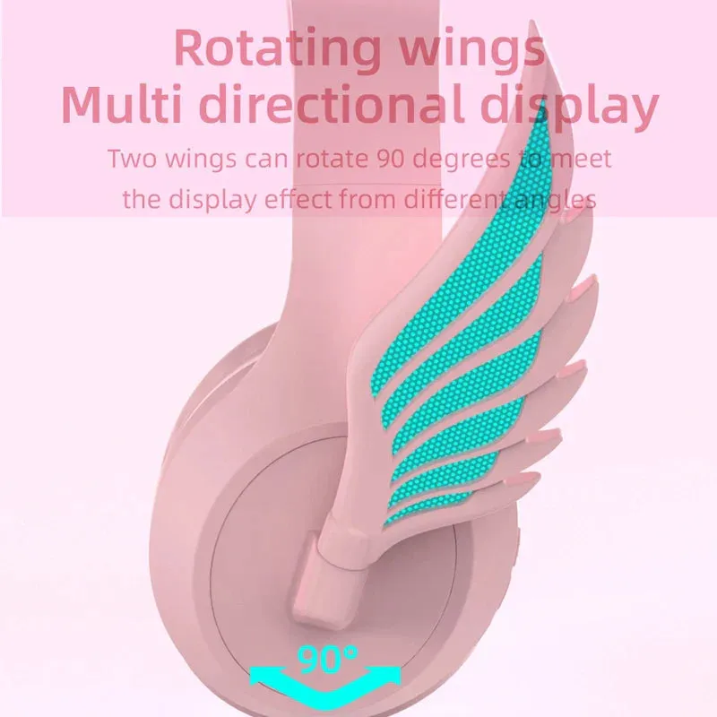 Winged LED Wireless Headphones