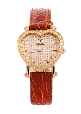 Womens Rose Gold Tone Diamond Watch | Appx 0.5 Carats