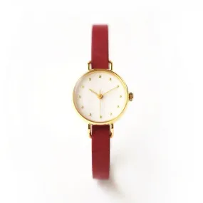 Women's Wristwatch - Crystal (White Color), Japanese handmade wrist watch