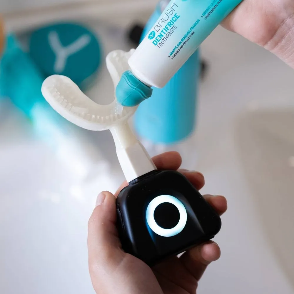 Y-Brush NylonBlack Sonic Electric Toothbrush